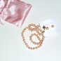 Pink Natural Freshwater Pearl 7-8mm Necklace & 8-8.5mm Earring Set, List $190