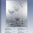 Oversized 10" High Martini Glass©