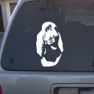 Decal Vinyl Graphic Dog Bloodhound_2  4 Colors to pick