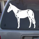 Decal Vinyl  Horse 14_ l4 Colors to pick