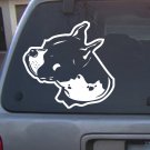 Decal Vinyl Graphic Dog Boxer  4 Colors to pick