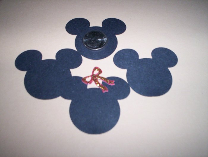 Mickey Mouse Punch out Scrapbooking or Card Die Cuts