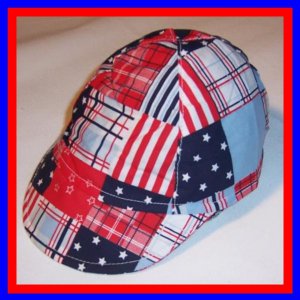 Baby Baseball CAP Sun HAT -4TH OF JULY [3/6 mos]