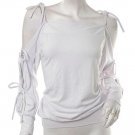 80s electroclash urban goth cyber slash sleeves rave top s-m