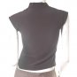 sexy high neck oriental chinese insp femme fatale embrd top s free ship!