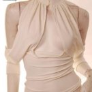 Sexy clubbing shoulder cut out high neck top s-m free worldwide shipping!