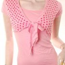 Cute emo scene rockabilly punk hearts shrug top free shipping