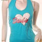 Emo scene sexy halter barbie heart bareback top FREE SHIPPING
