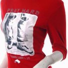 2010 RUNWAY FASHION CLOTHING 80S STYLE CLOTHES TREND PHOTO PRINT BIBLE QUOTE TURTLENECK SWEATER