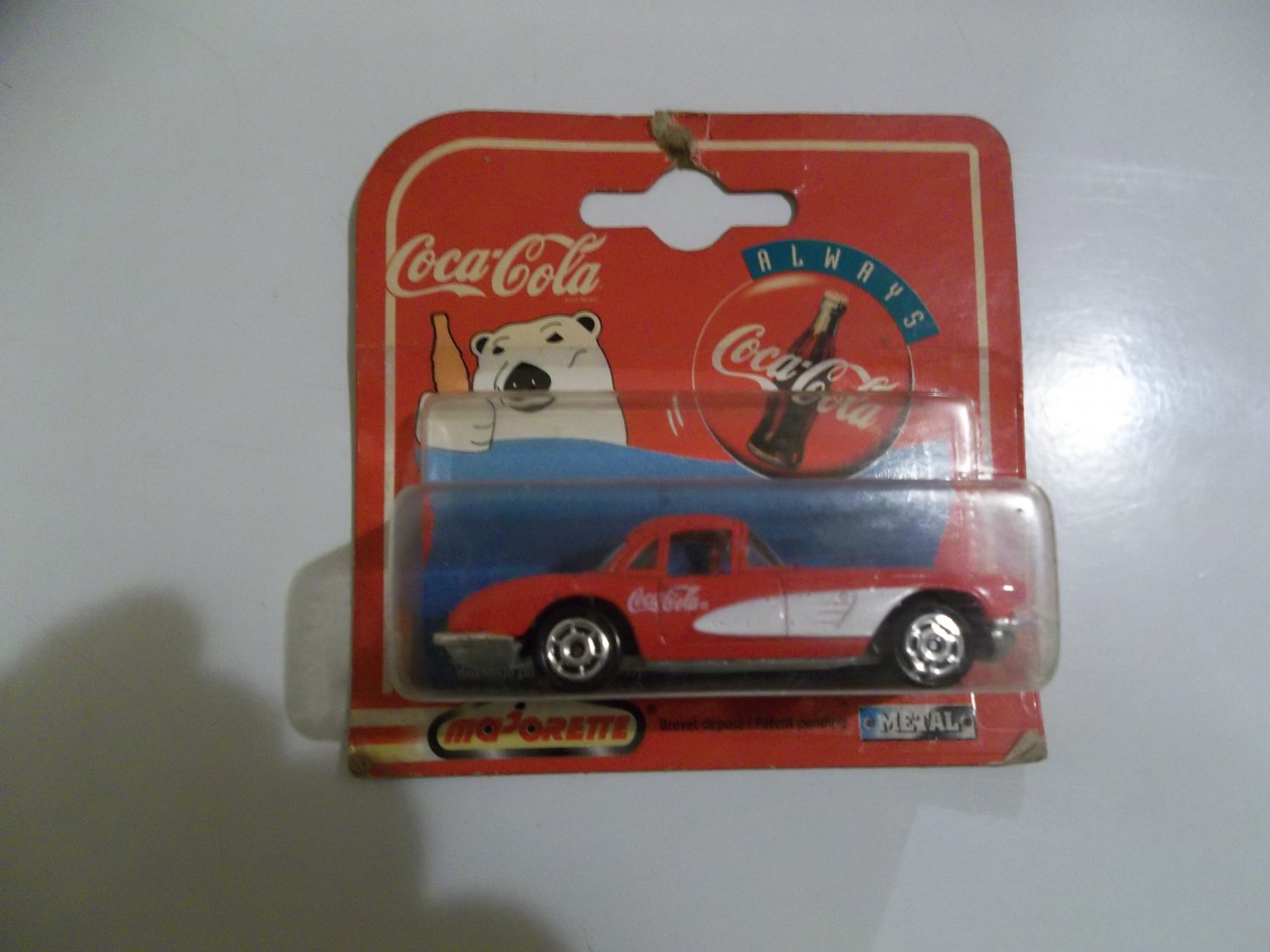 majorette corvette 58 coca cola