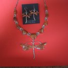 Sterling Silver Spiny Oyster Necklace and Earrings