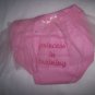 Princess In Training tutu Potty Pants