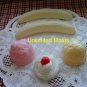 SMALL ICE CREAM BANANA SPLIT SILICONE MOLD