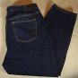 Women's Lands' End Jeans 18W 100% Cotton Dk Blue RN 62830 5 Pockets