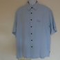 Quicksilver Edition Men's HAWAIIAN SHIRT Palm Budweiser - size XL Light Blue