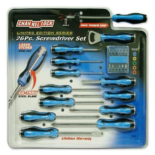 Channellock Screwdriver Set 26 pc.