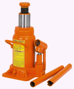 hydraulic ton industrial low profile bottle jack