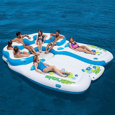 inflatable lake raft