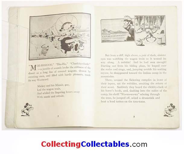 Walt Disney Mickey Mouse Story Book Number 2 US First Edition 1934