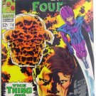 Fantastic Four #78 Sept 1968 Lee/Kirby Thing NO MORE!
