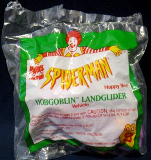 McDonald's Spider-Man Happy Meal (1995) - #8 Hobgoblin Landglider MIP