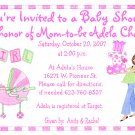 12 BABY SHOWER GIRL PINK Invitations Personalized Party Custom Babies Birthday