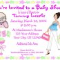 12 BABY SHOWER GIRL PINK Invitations Personalized Party Custom Babies Birthday
