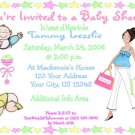 12 BABY SHOWER GIRL or BOY Invitations Personalized Party Custom Babies Birthday