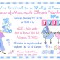12 BABY SHOWER TWINS Invitations Personalized Party Custom Babies Birthday