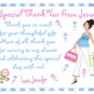 12 BABY SHOWER THANK YOU CARDS Personalized Party Custom BABIES
