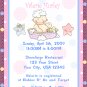 12 BABY SHOWER GIRL PINK Invitations Personalized Party Custom Babies Birthday