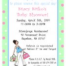 12 BABY SHOWER BOY or GIRL Invitations Personalized Party Custom Babies Birthday