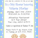 12 BABY SHOWER TWINS Invitations Personalized Party Custom Babies Birthday
