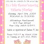 12 BABY SHOWER TWINS Invitations Personalized Party Custom Babies Birthday