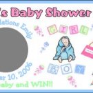 20 BABY SHOWER  SCRATCH OFFS TICKETS Personalized Party FAVOR GAME Custom BABIES