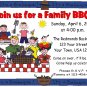 12 BBQ BAR B QUE PICNIC Invitations Personalized Birthday Party Custom REUNION FAMILY
