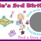 20 DRESS-UP DIVA  MAKEUP SPA BIRTHDAY SCRATCH OFFS TICKETS Personalized Party FAVOR GAME Custom