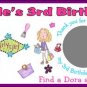 20 DRESS-UP DIVA  MAKEUP SPA BIRTHDAY SCRATCH OFFS TICKETS Personalized Party FAVOR GAME Custom