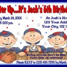 12 BASEBALL SPORTS Invitations Personalized Birthday Party Custom