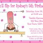 12 GYMNASTICS Invitations Personalized Party Custom Birthday