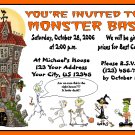12 HALLOWEEN Invitations Personalized Party Custom Birthday