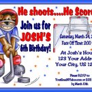 12 HOCKEY SPORTS Invitations Personalized Party Custom Birthday