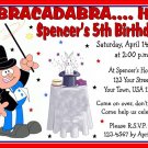 12 MAGIC MAGICIAN Invitations Personalized Party Custom Birthday