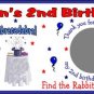 20 MAGIC BIRTHDAY SCRATCH OFFS TICKETS Personalized Party FAVOR GAME Custom