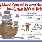 12 PIRATES PIRATE SHIP Invitations Personalized Party Custom Birthday