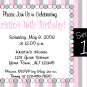 12 SWEET SIXTEEN FIRST 1ST, 2ND 3RD Invitations Personalized Party Custom Birthday