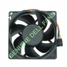 Genuine Dell Optiplex 745 Fan Desktop Cooling Fan U7581 92mm x 32mm with 5-pin/4-wire plug