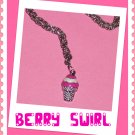 Cute Kawaii Ice Cream Cone Necklace