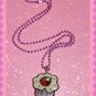 CUTE KAWAII CUPCAKE NECKLACE