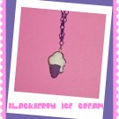 BLACKBERRY ICE CREAM NECKLACE